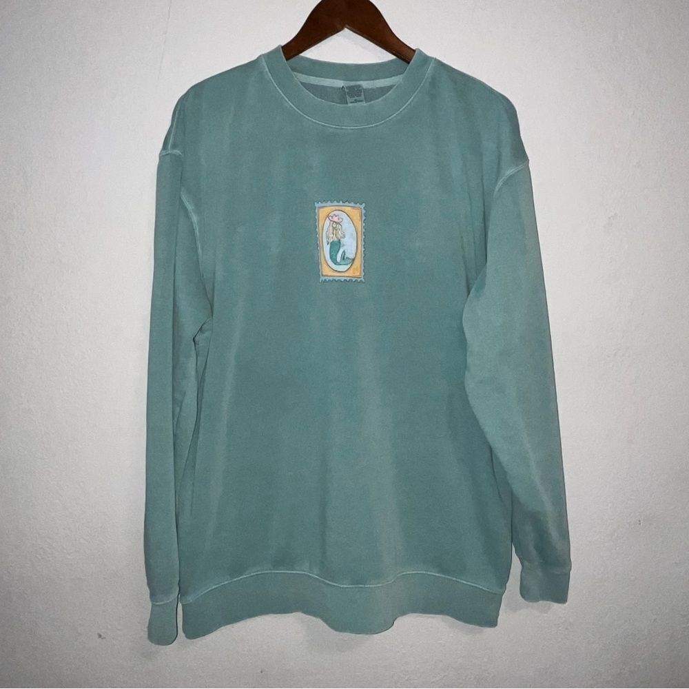 Mermaid Cowgirl Sweatshirt - Picture 2 of 6